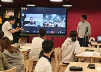 高雄港區新聞網／讓世界走進教室！國教署推動高中線上國際合作教學　學生跨國共學拓全球視野