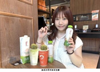開賣秒掀熱議！if 椰子水搭上抹茶熱潮 攜手五桐號、路易莎強勢登場 夏日聯名飲品瘋搶中！