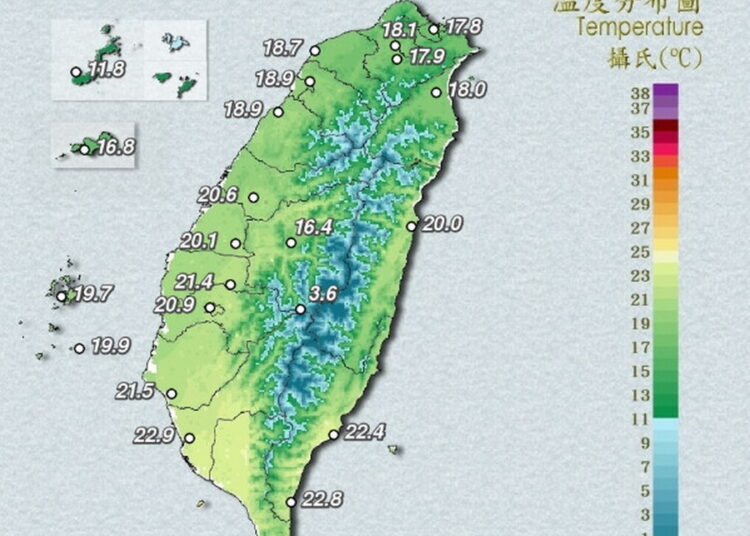影音/大年初三白天氣溫回升 新竹以南日夜溫差大