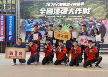 全國漆彈大戰高雄開打　370選手跨國競技引爆熱血
