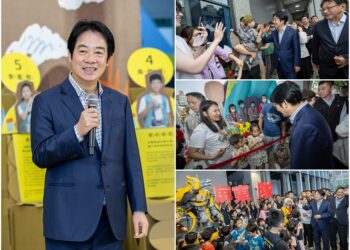 參加「包圍縣府，孩子作主」活動　賴清德：將屏東打造為臺灣兒童首都