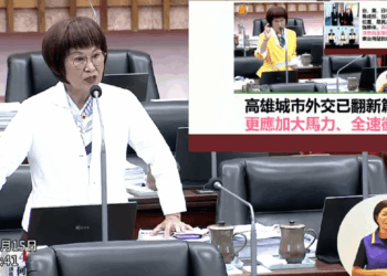 城市外交升級刻不容緩　李喬如：打造高雄專屬人才培育體系