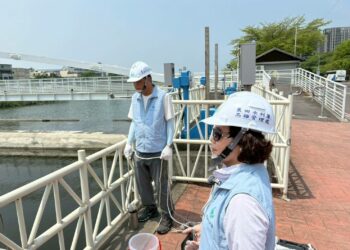 高雄港區新聞網 / 楠梓興中制水門實兵演練！農水署跨部會防災動員　守護農民用水安全
