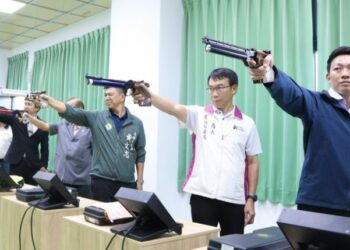 左營高中校園射擊電子靶教室啟用 南台灣首座射擊訓練中心正式揭牌