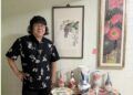 藝術有情、浪浪有福　石博進攜彩瓷與畫作高雄公益展售