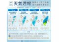 「薔蜜」颱風外圍環流影響 北台灣今有偶陣雨