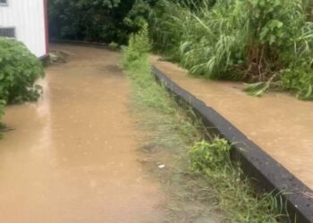 旗山雨彈狂炸 溪洲沒淹水「破功」