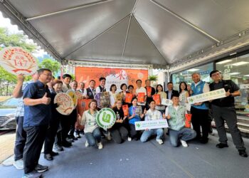 古秀妃力挺國產稻米 美濃高雄147新米北上飄香