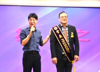 新高雄獅子會第34屆首敲啟航 蔡友孝接任會長承諾深化公益服務