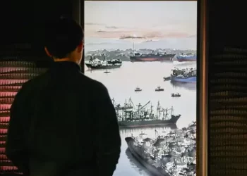 工研院與故宮攜手用AI讓名畫動起來 郭雪湖南街殷賑穿越時空驚艷再現